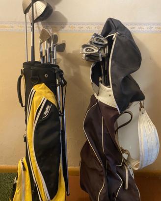 2 set mazze da golf