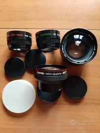 n 4 obbiettivi vari, euro 50