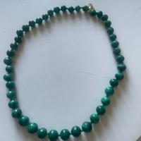 Collana di malachite