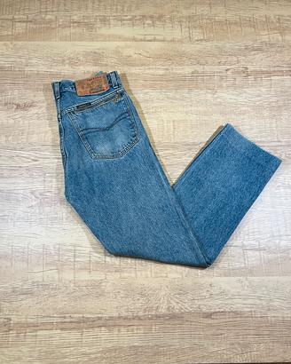 Jeans Carrera Vintage Denim Stone Wash Wide Leg