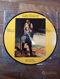 U2 Live in Edimburgh 1984 picture disc vinile raro