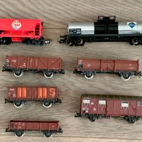 Lotto Vagoni Merci Roco