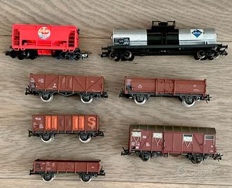 Lotto Vagoni Merci Roco