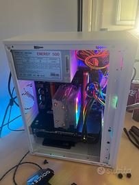 Setup gaming con pc leggere la descrizione