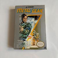 Metal Gear NES PAL ITA Completo CIB
