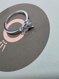 Anello Pandora di Stich n.8 misura 56
