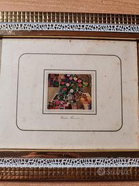 Wanda Manzoni Fiori in Veranda – Cromolitografia 