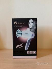 Asciugacapelli Surker 1200W con scatola