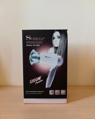 Asciugacapelli Surker 1200W con scatola