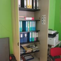 Mobile ufficio in legno laminato avorio