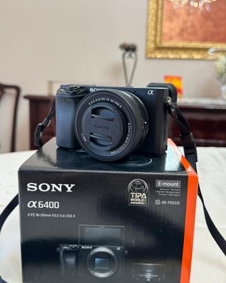 Macchina fotografica sony alpha 6400