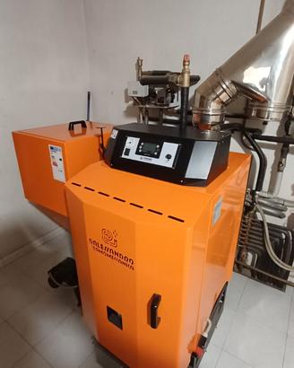 Caldaia policombustibile d'alessandro cs30