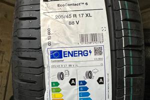 205 45 17 continantal estive nuove