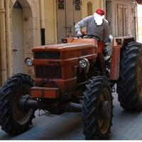 TRATTORE fiat 640 FRESA TILLER-RACCOGLI OLIVE