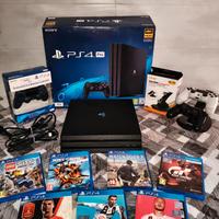 Console PS4 PRO 1TB+ 7 giocchi+accesorii 