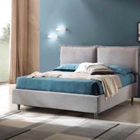 LETTO MATRIMONIALE CONTENITORE IMBOTTITO 160X190