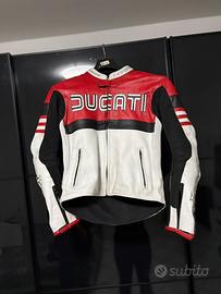 Giacca moto in pelle