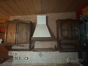 Pensili cucina arte povera