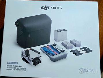 DJI Mini 3 Fly More Combo + DJI RC – Pari al nuovo
