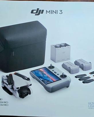 DJI Mini 3 Fly More Combo + DJI RC – Pari al nuovo