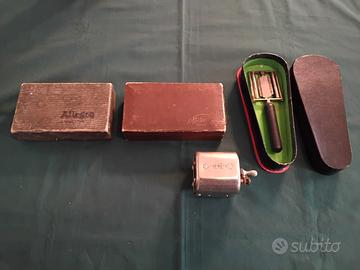 antichi strumenti da barbiere 