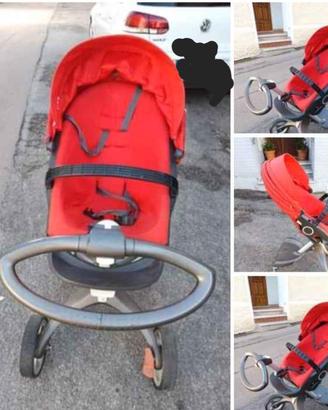 Stokke Xplory Red Duo/Trio con Navicella e Borsa