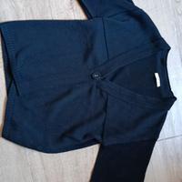 Giacchina/cardigan (Public) corto nero cotone