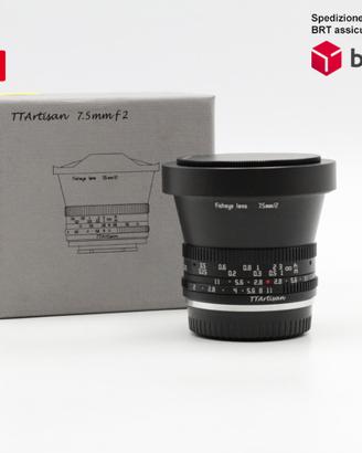 TT Artisan 7.5 F2 (per Fuji) (Fujifilm)