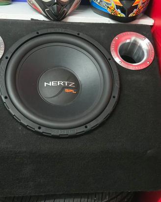 subwoofer hertz hxs 380d spl