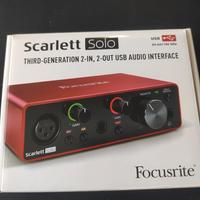 Focusrite solo 3a gen