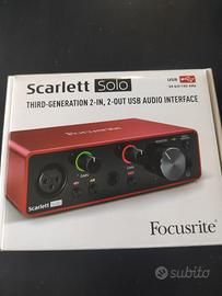 Focusrite solo 3a gen