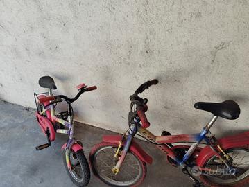 bici bimbo più oggetti vari