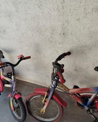 bici bimbo più oggetti vari