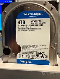 WD Western Digital Blu 4TB 3,5" 256 MB Cache