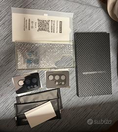 Cover + pellicola + vetro proteggi telecamera