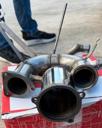 Downpipe in acciaio inox per audi A4 A5 A6 Q5