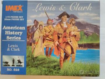 Soldatini 1/72 LEWIS & CLARK - IMEX - 1 scatola
