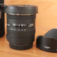 Sigma EX 10-20 F. 3.5  DC HSM per Canon NUOVO