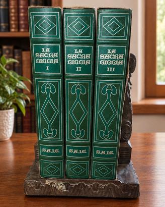 La Sacra Bibbia  SIAE del 1976 3 volumi da collezi