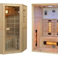 Sauna finlandese infrarossi 2 posti NUOVA cromoter