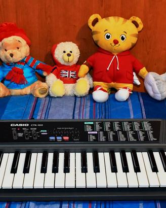 Casio CTK-100 Tastiera pianoforte digitale vintage
