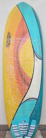 SURF custom funboard con tail pad e pinne incluse