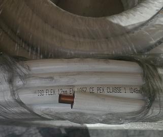 Tubo rame 12x1 mm rivestito