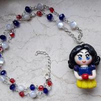 Collana Biancaneve in Fimo