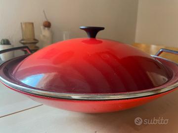 Le Creuset Wok in ghisa