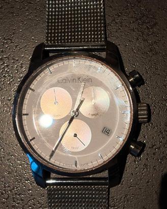 Orologio Calvin Klein cronografo maglia milanese