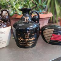 Whisky decanter in ceramica