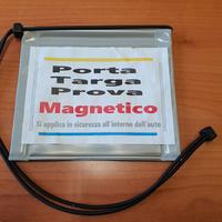 Porta targa prova magnetico nuovo