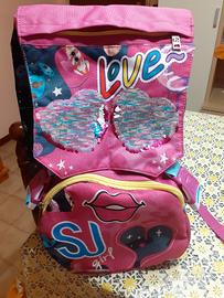 Zaino seven femminile per bambina elementare
