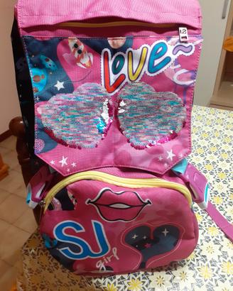 Zaino seven femminile per bambina elementare